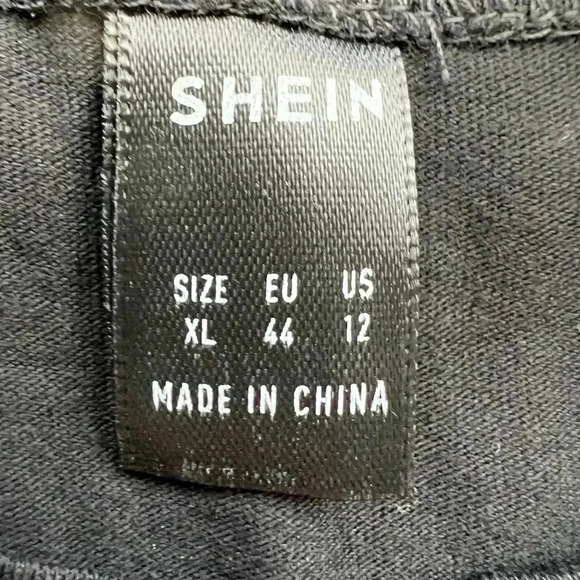 BUNDLE: (1) Shein “Boo Crew” Halloween woman’s tee size: XL (1) pair earrings - Picture 3 of 8